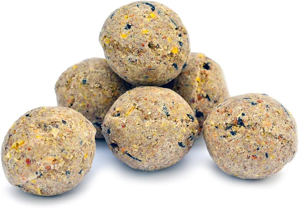 Peckish Natural Balance High Energy Fat Balls for Wild Birds - 50 fat ball Box, Brown