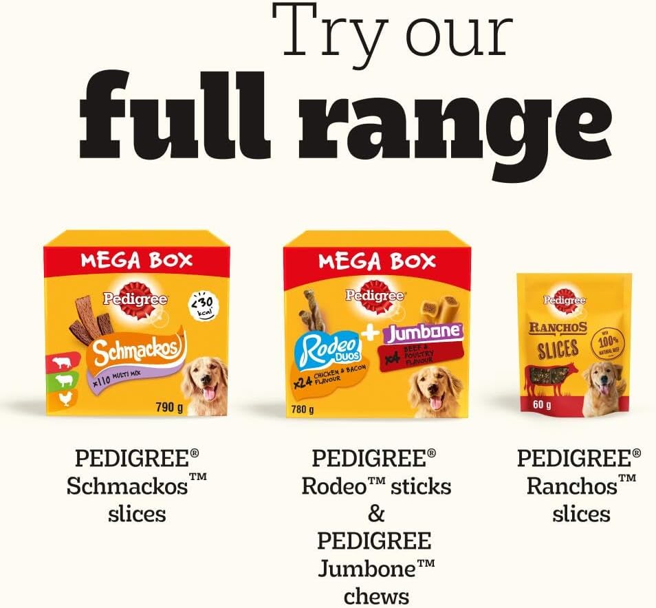 Pedigree Biscrok Original 10 kg Snacks, Dog Treats Gravy Bones Biscuits Dog Treats, Megapack