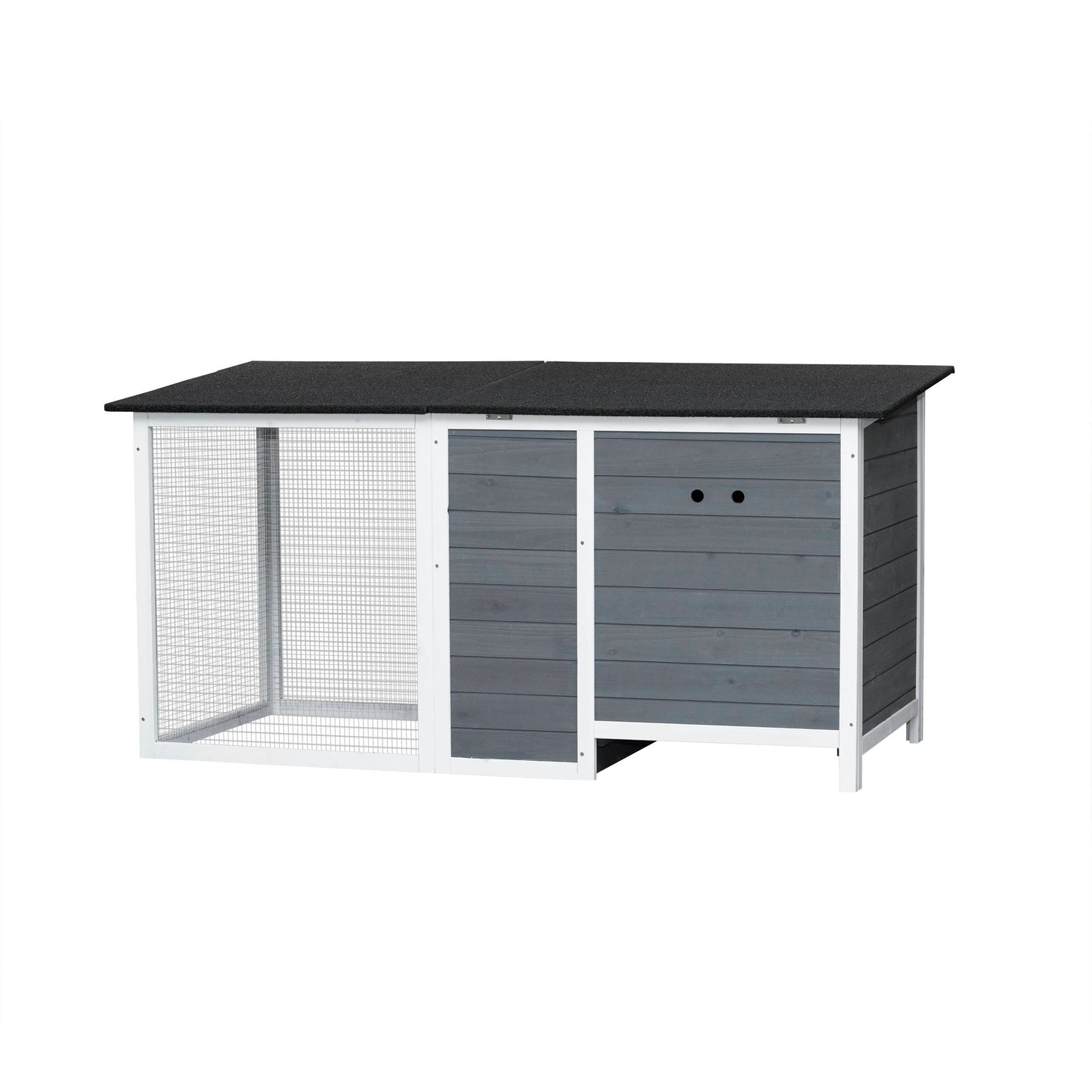 Outdoor Poultry Cage Small Animal House Chicken Hutch Coop With Running Cage