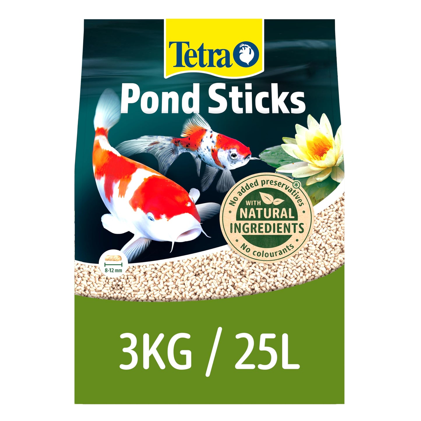 Tetra Pond Fish Food Sticks 450g - biologically balanced for pond fish