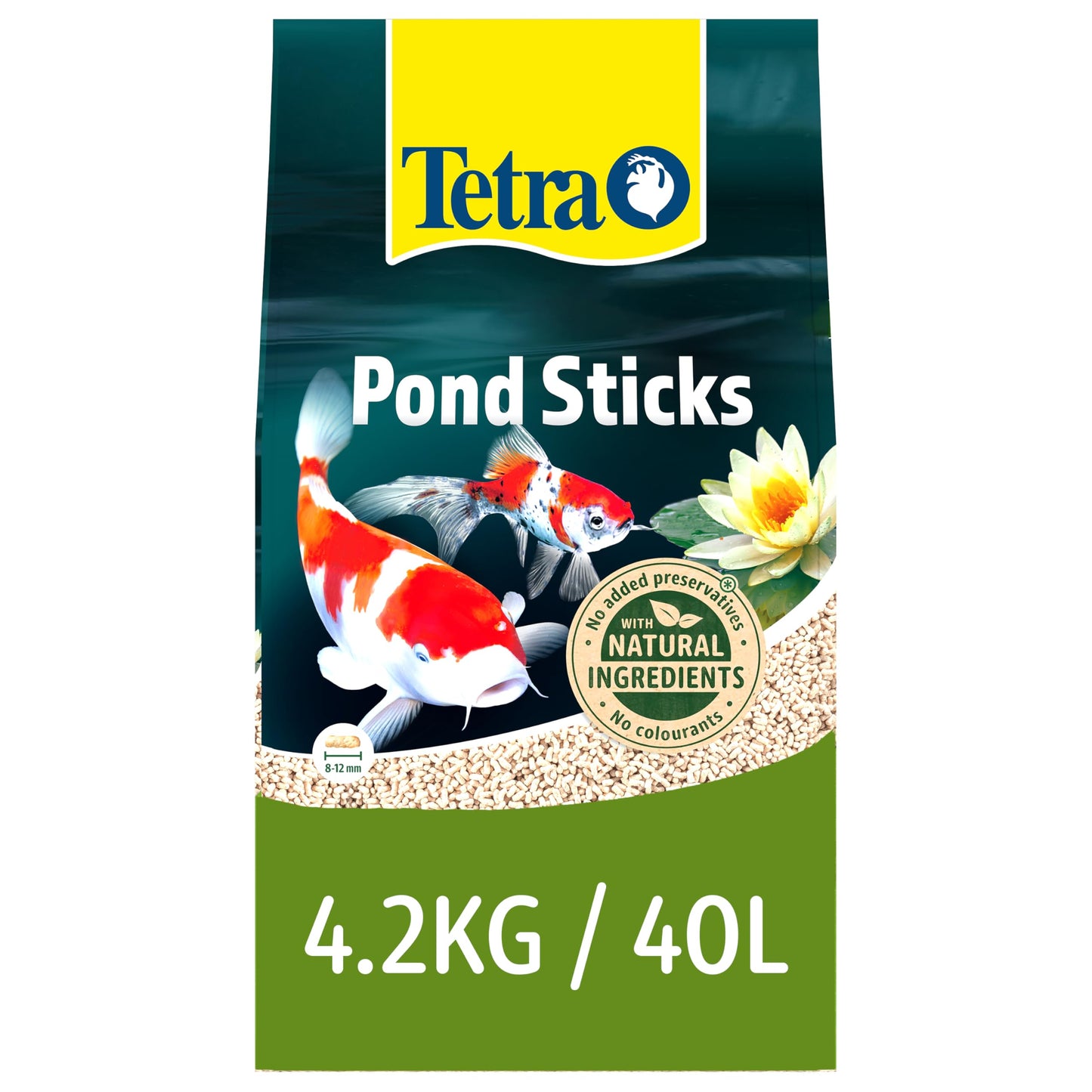 Tetra Pond Fish Food Sticks 450g - biologically balanced for pond fish