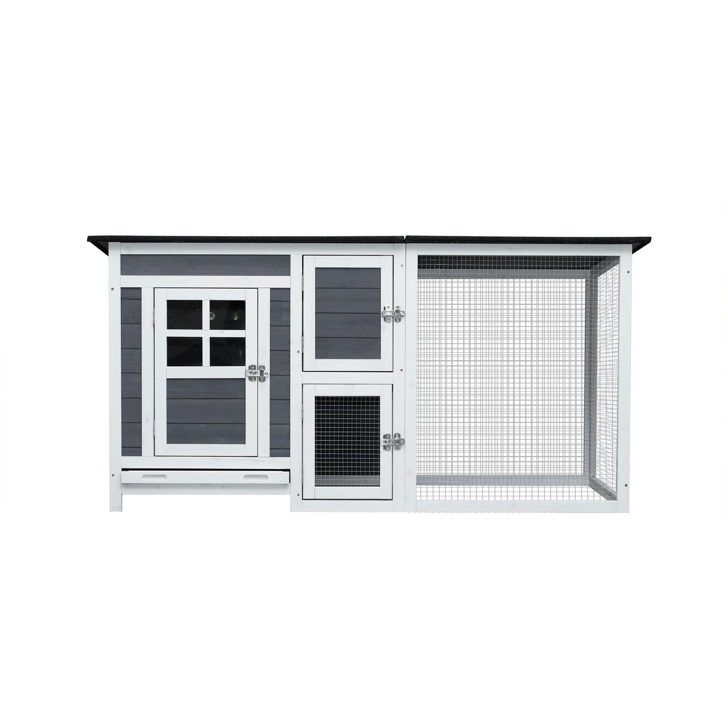 Outdoor Poultry Cage Small Animal House Chicken Hutch Coop With Running Cage