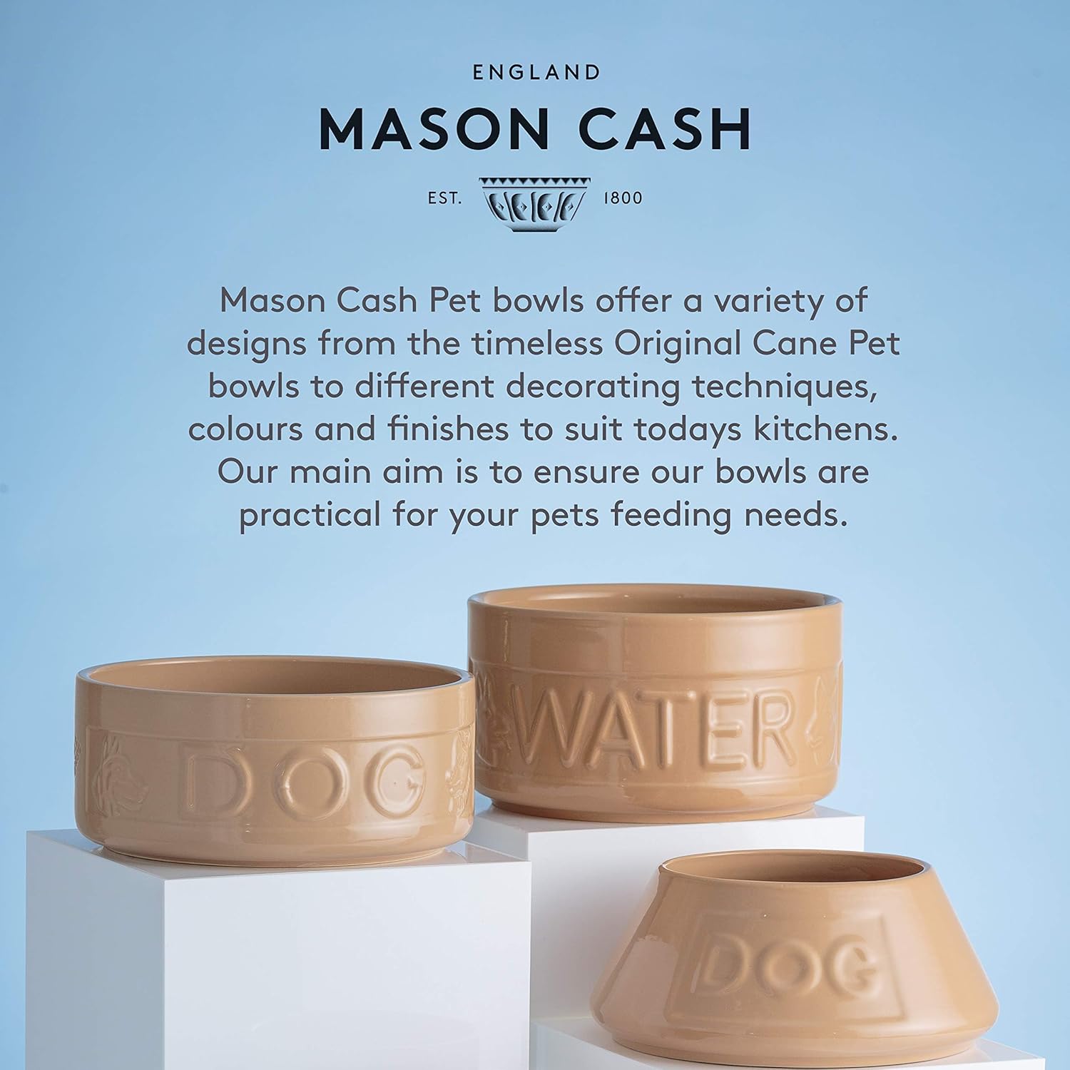 Mason Cash Colour Mix Cream Cat Saucer, 13 cm