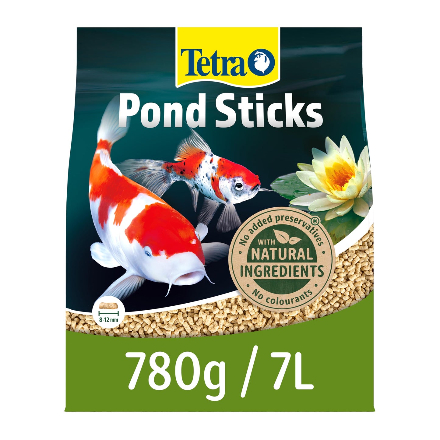 Tetra Pond Fish Food Sticks 450g - biologically balanced for pond fish